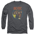 ACDC Highway To Hell Mens Long Sleeve Shirt Charcoal Hoodie, Sweatshirt | CiraTrend.com (Image 1)
