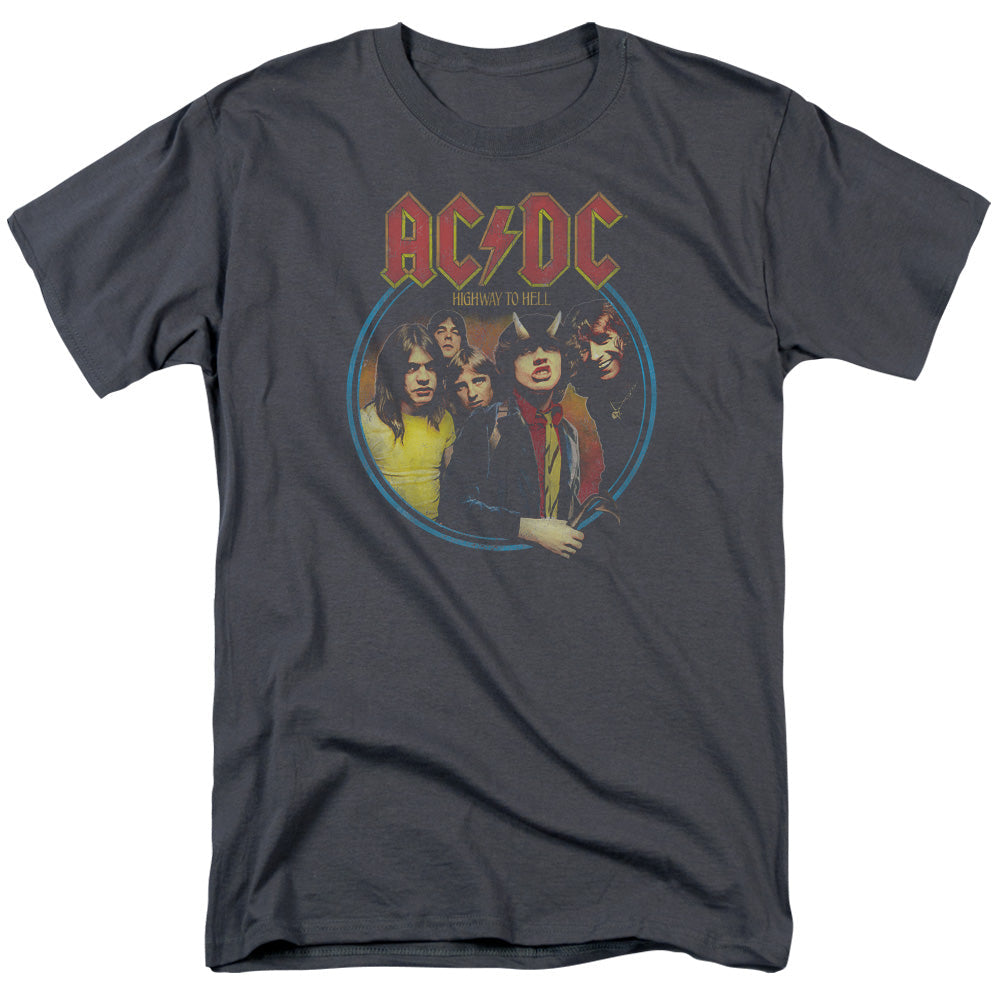 Acdc Highway To Hell Mens T Shirt Charcoal Hoodie, Sweatshirt | CiraTrend.com