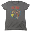 AC/DC Highway To Hell Womens T Shirt Charcoal Hoodie, Sweatshirt | CiraTrend.com