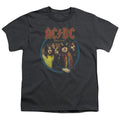 AC/DC Highway To Hell Kids Youth T Shirt Charcoal Hoodie, Sweatshirt | CiraTrend.com