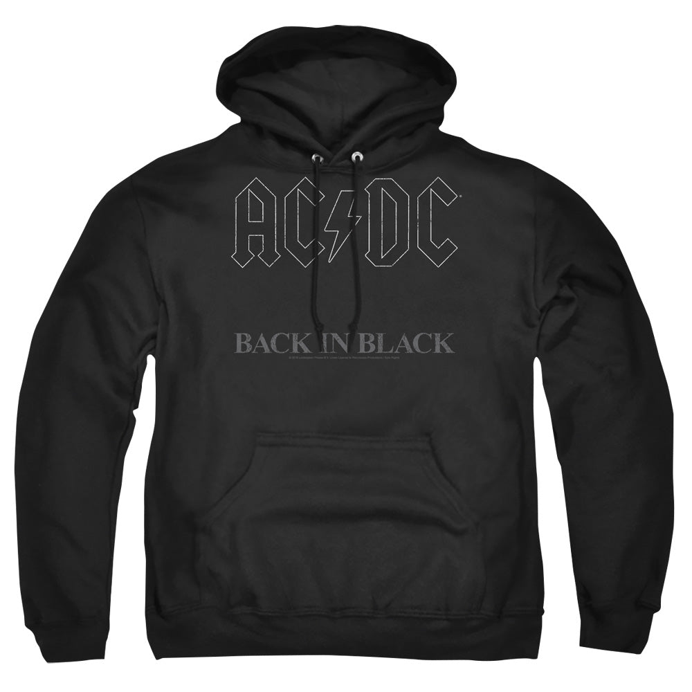 Acdc Back In Black Mens Hoodie Black T-Shirts, Sweatshirt | CiraTrend.com (Image 1)