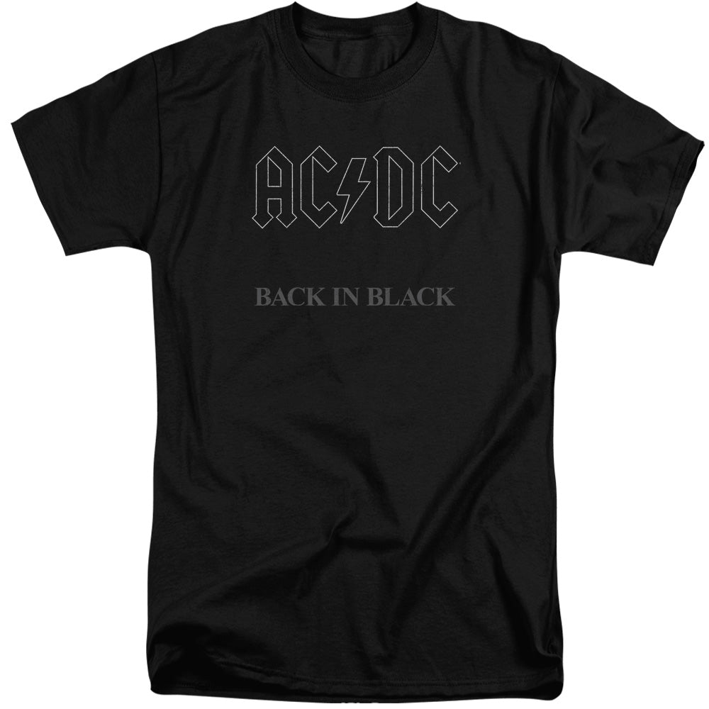 ACDC Back In Black Mens Tall T Shirt Black Hoodie, Sweatshirt | CiraTrend.com
