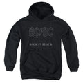 AC/DC Back In Black Kids Youth Hoodie Black T-Shirts, Sweatshirt | CiraTrend.com