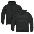AC DC Back Black Back Print Zipper Black T-Shirts, Hoodie, Sweatshirt