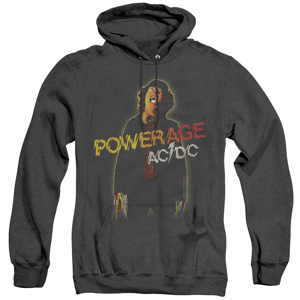 ACDC Powerage Mens Heather Hoodie Black T-Shirts, Sweatshirt | CiraTrend.com (Image 4)