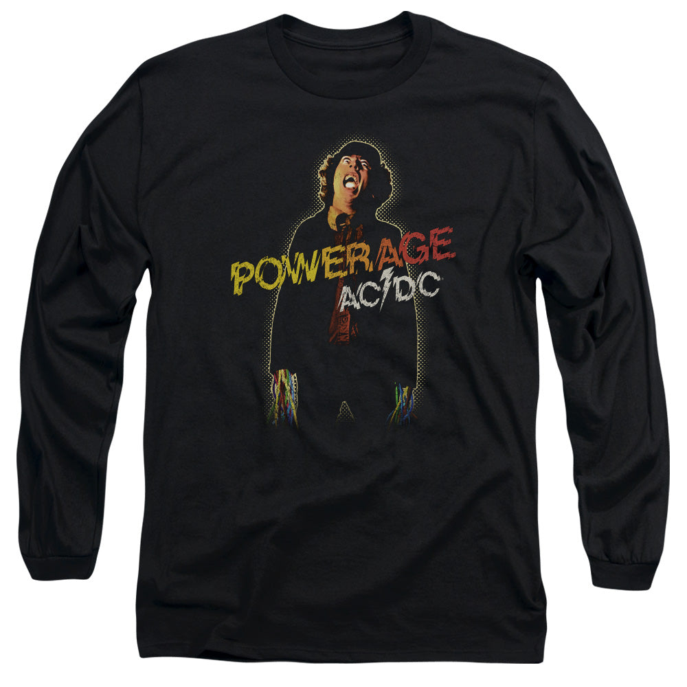 AC/DC Powerage Mens Long Sleeve Shirt Black Hoodie, Sweatshirt | CiraTrend.com