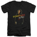 AC/DC Powerage Mens Slim Fit V-Neck T Shirt Black Hoodie, Sweatshirt | CiraTrend.com