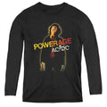 AC/DC Powerage Womens Long Sleeve Shirt Black Hoodie, Sweatshirt | CiraTrend.com