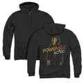 AC/DC Powerage Back Print Zipper Mens Hoodie Black T-Shirts, Sweatshirt | CiraTrend.com (Image 1)