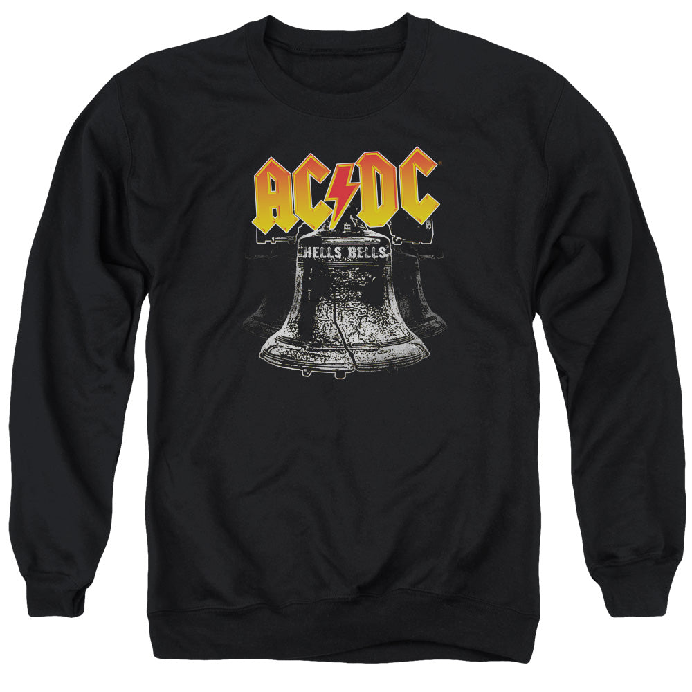 AC/DC Hells Bells Mens Crewneck Sweatshirt Black T-Shirts, Hoodie | CiraTrend.com