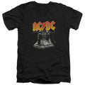 AC/DC Hells Bells Mens Slim Fit V-Neck T Shirt Black Hoodie, Sweatshirt | CiraTrend.com