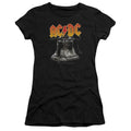 AC/DC Hells Bells Junior Sheer Cap Sleeve Premium Bella Canvas Womens T Shirt Black Hoodie, Sweatshirt | CiraTrend.com