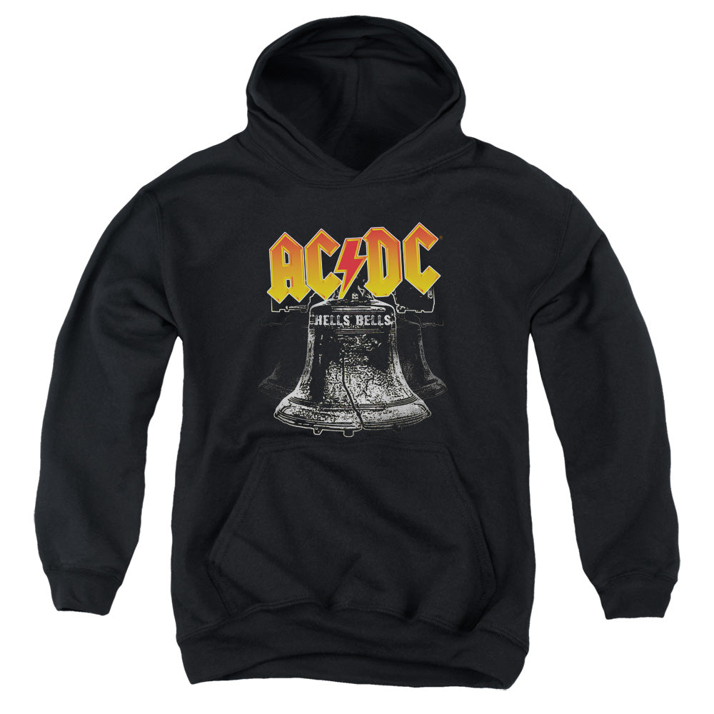 AC/DC Hells Bells Kids Youth Hoodie Black T-Shirts, Sweatshirt | CiraTrend.com