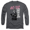 AC/DC Dirty Deeds Mens Long Sleeve Shirt Charcoal Hoodie, Sweatshirt | CiraTrend.com