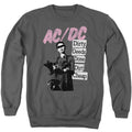 AC/DC Dirty Deeds Mens Crewneck Sweatshirt Charcoal T-Shirts, Hoodie | CiraTrend.com
