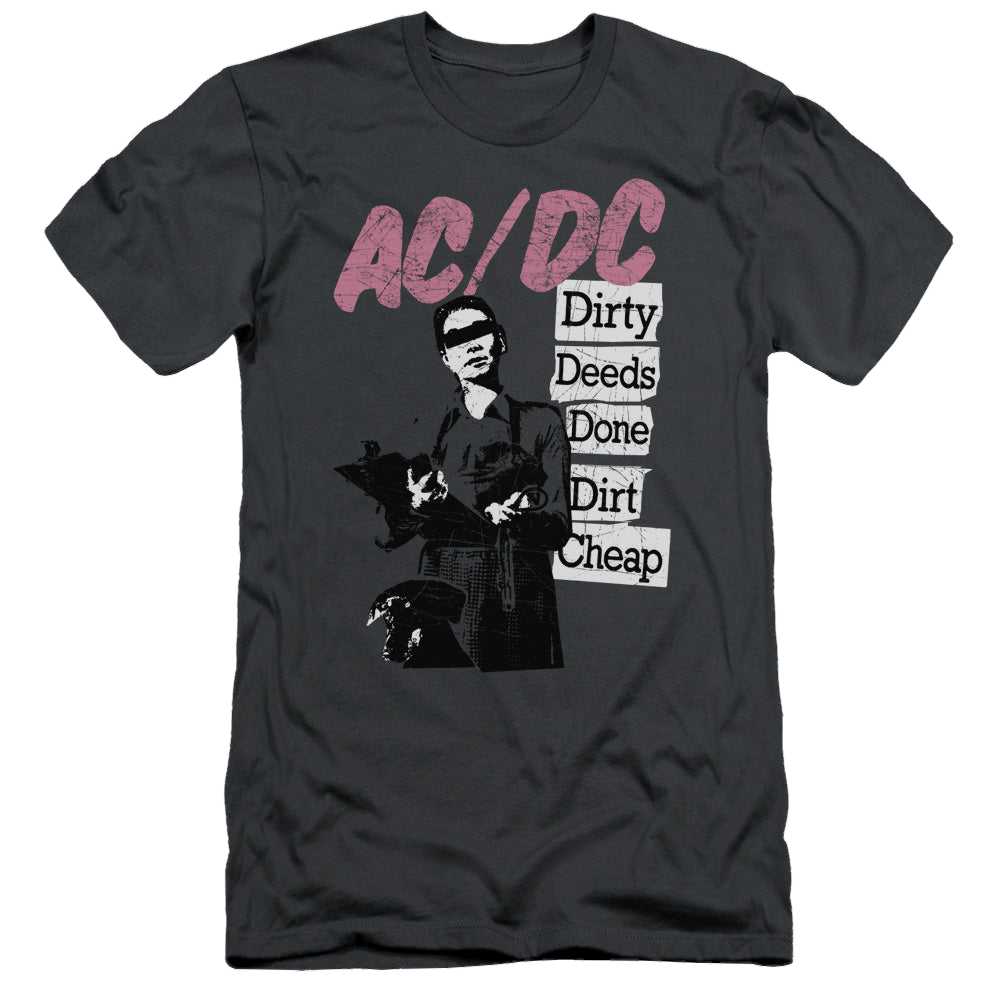 ACDC Acdc Dirty Deeds - Men's Slim Fit T-Shirt Hoodie, Sweatshirt | CiraTrend.com