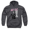 AC/DC Dirty Deeds Kids Youth Hoodie Charcoal T-Shirts, Sweatshirt | CiraTrend.com