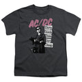 AC/DC Dirty Deeds Kids Youth T Shirt Charcoal Hoodie, Sweatshirt | CiraTrend.com