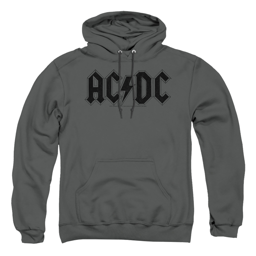 AC/DC Worn Logo - Pullover Hoodie T-Shirts, Sweatshirt | CiraTrend.com