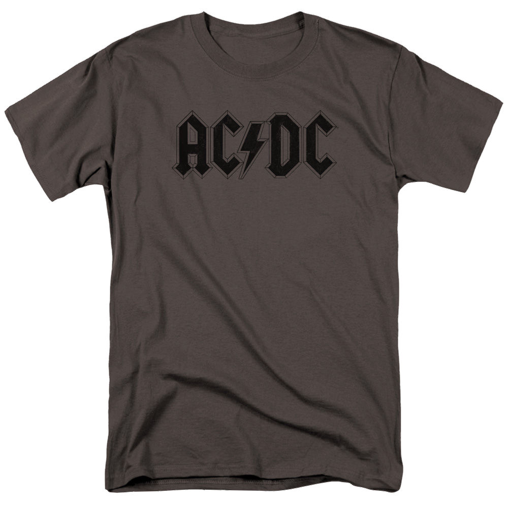 AC/DC Worn Logo - Men's Regular Fit T-Shirt Hoodie, Sweatshirt | CiraTrend.com