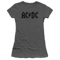 AC/DC Worn Logo - Juniors T-Shirt Hoodie, Sweatshirt | CiraTrend.com