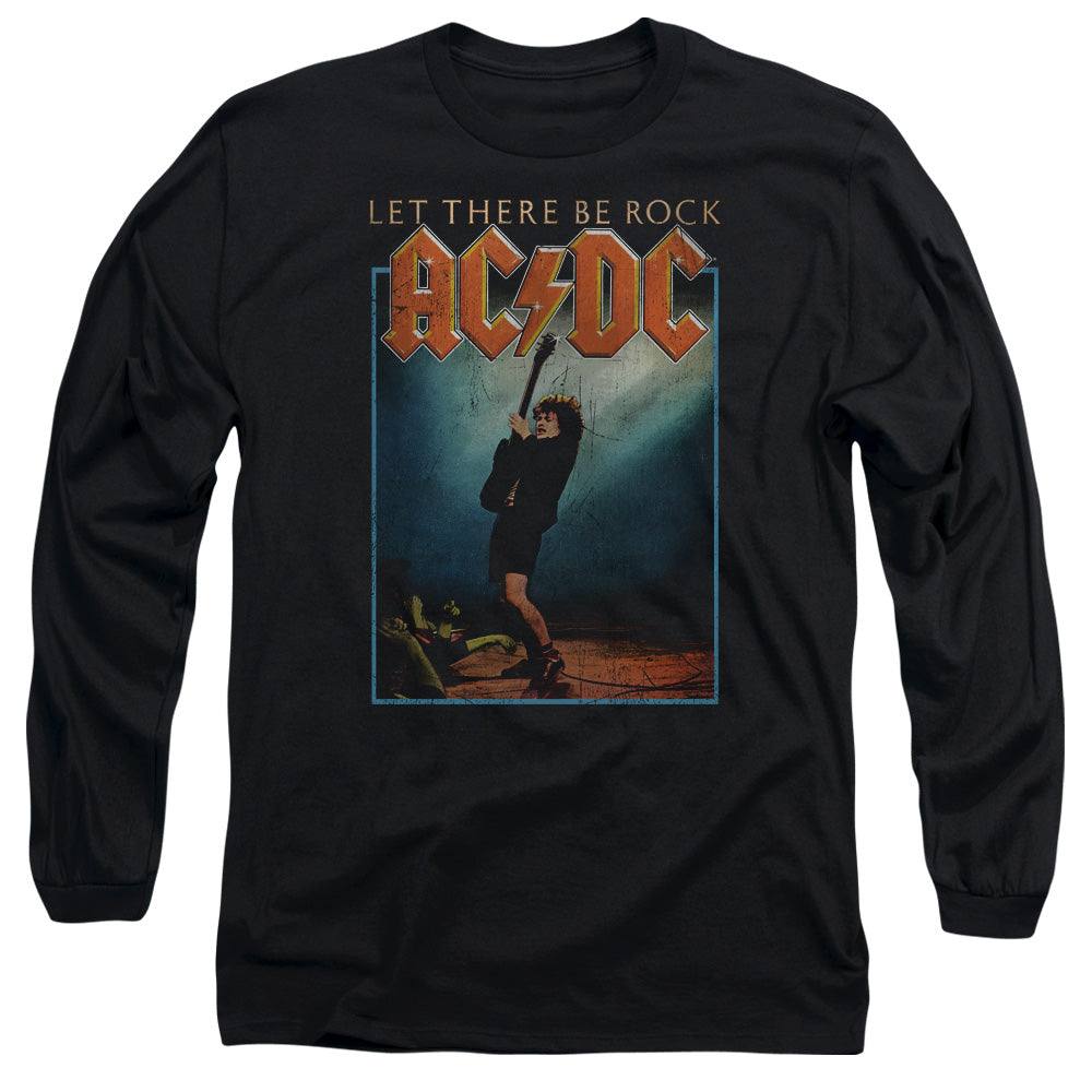 ACDC Let There Be Rock Mens Long Sleeve Shirt Black Hoodie, Sweatshirt | CiraTrend.com (Image 1)