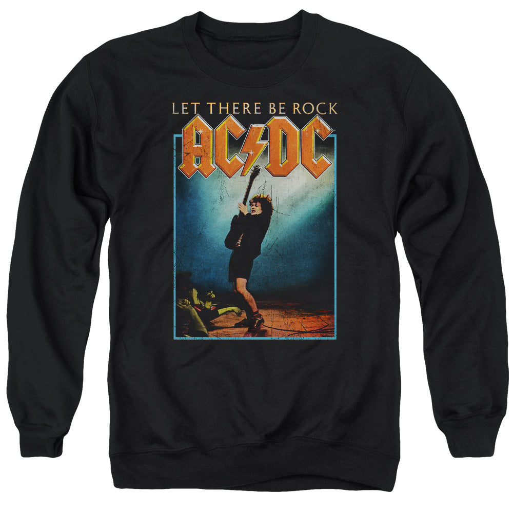 AC/DC Let There Be Rock Mens Crewneck Sweatshirt Black T-Shirts, Hoodie | CiraTrend.com