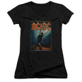 AC DC Let There Be Rock Junior Sheer Cap Sleeve Black T-Shirts, Hoodie, Sweatshirt