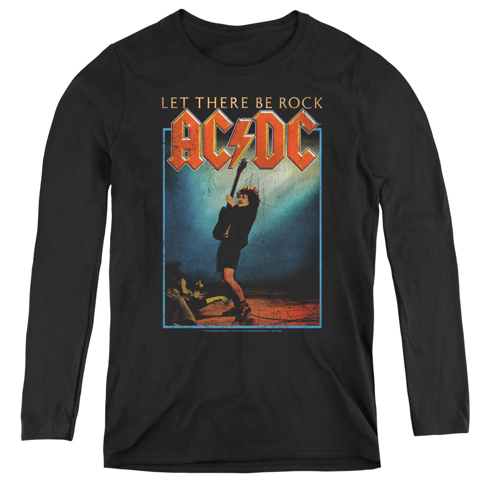 AC DC Let There Be Rock Long Sleeve Shirt Black T-Shirts, Hoodie, Sweatshirt