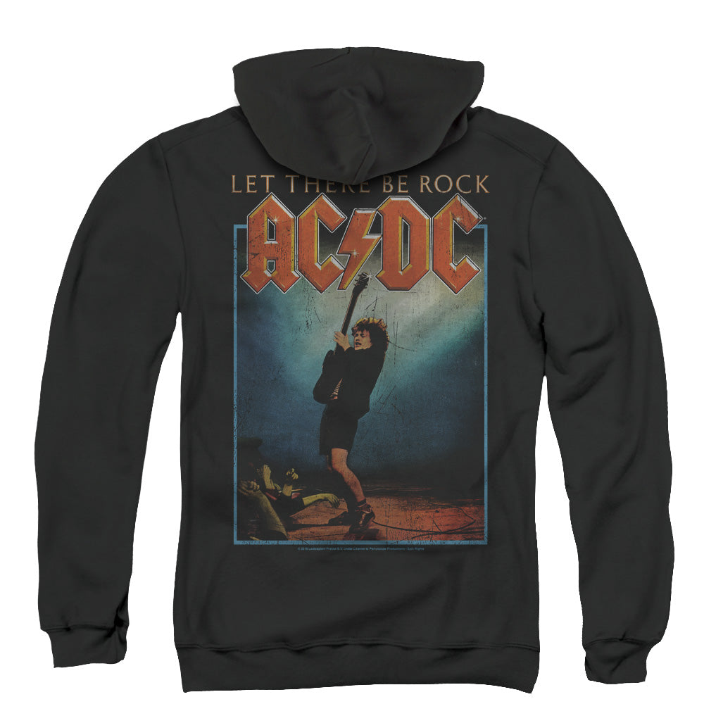 AC/DC Let There Be Rock Back Print Zipper Mens Hoodie Black T-Shirts, Sweatshirt | CiraTrend.com (Image 3)