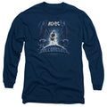 ACDC Ballbreaker Mens Long Sleeve Shirt Navy Hoodie, Sweatshirt | CiraTrend.com (Image 1)