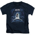 AC/DC Ballbreaker Juvenile Kids Youth T Shirt Navy Hoodie, Sweatshirt | CiraTrend.com