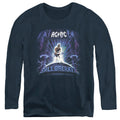 AC/DC Ballbreaker Womens Long Sleeve Shirt Navy Hoodie, Sweatshirt | CiraTrend.com