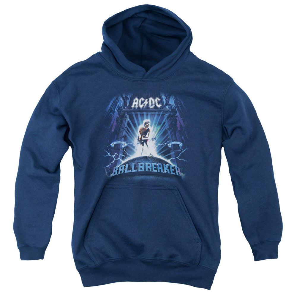 AC/DC Ballbreaker Kids Youth Hoodie Navy Blue T-Shirts, Sweatshirt | CiraTrend.com
