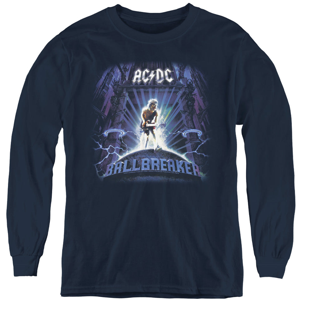AC DC Ballbreaker Long Sleeve Navy Blue T-Shirts, Hoodie, Sweatshirt