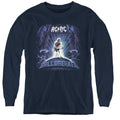 AC/DC Ballbreaker Long Sleeve Kids Youth T Shirt Navy Hoodie, Sweatshirt | CiraTrend.com