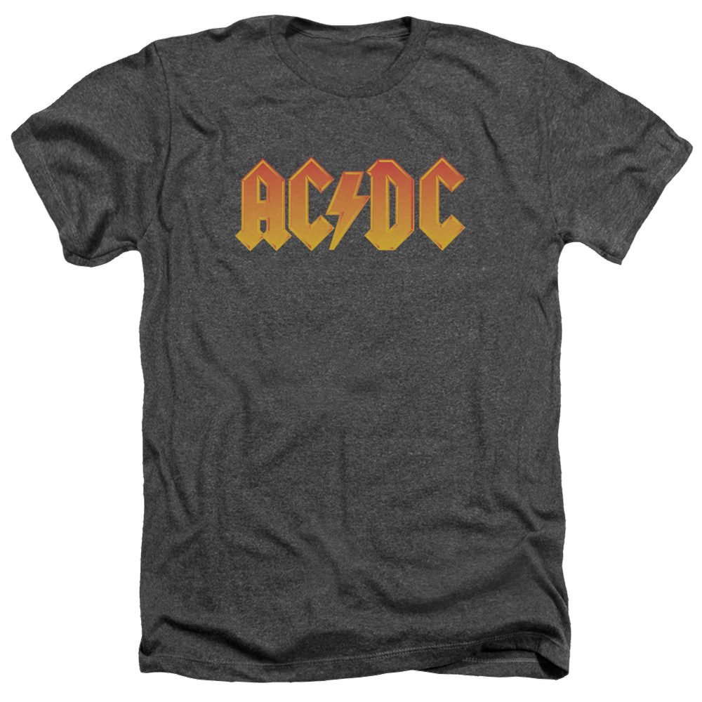 AC/DC Logo - Men's Heather T-Shirt Hoodie, Sweatshirt | CiraTrend.com