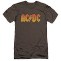 ACDC Logo Premium Bella Canvas Slim Fit Mens T Shirt Charcoal Hoodie, Sweatshirt | CiraTrend.com (Image 1)
