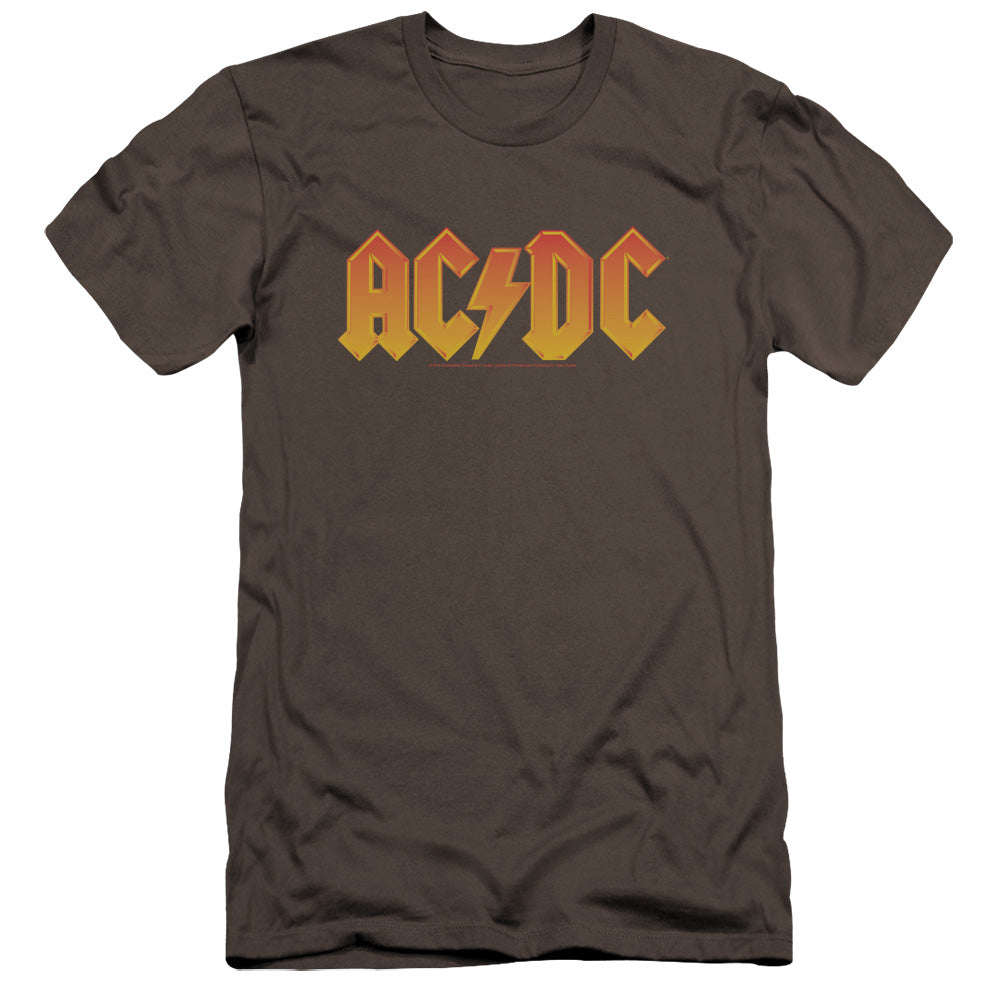 ACDC Logo Premium Bella Canvas Slim Fit Mens T Shirt Charcoal Hoodie, Sweatshirt | CiraTrend.com (Image 1)