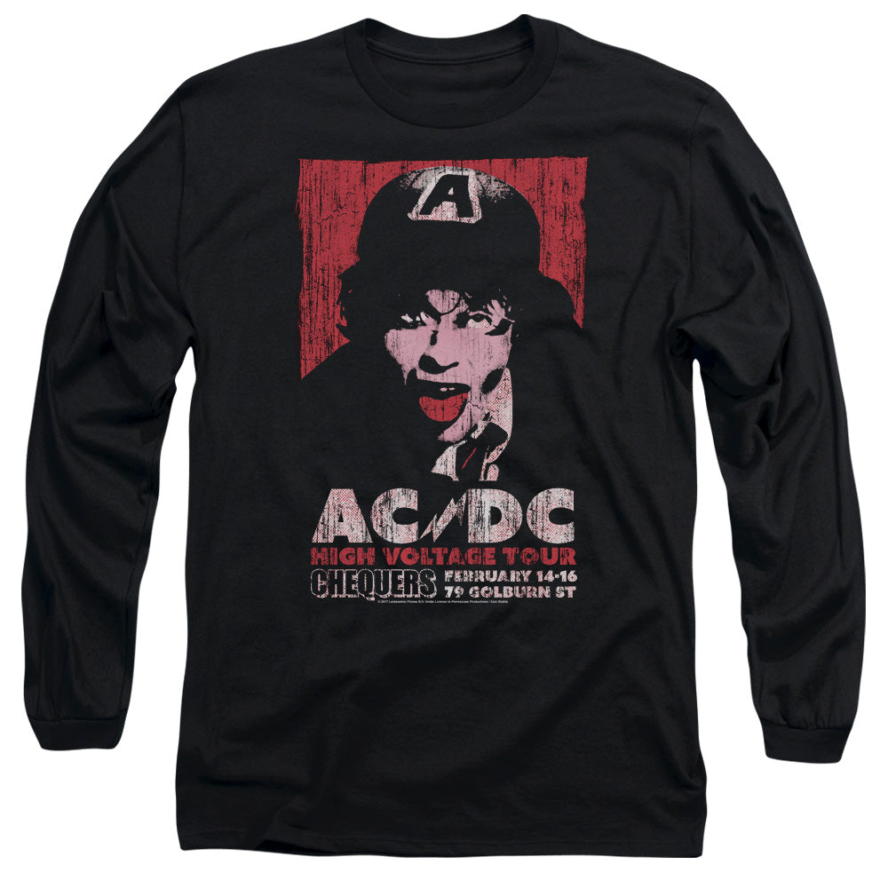 ACDC High Voltage Live 1975 Mens Long Sleeve Shirt Black Hoodie, Sweatshirt | CiraTrend.com (Image 1)