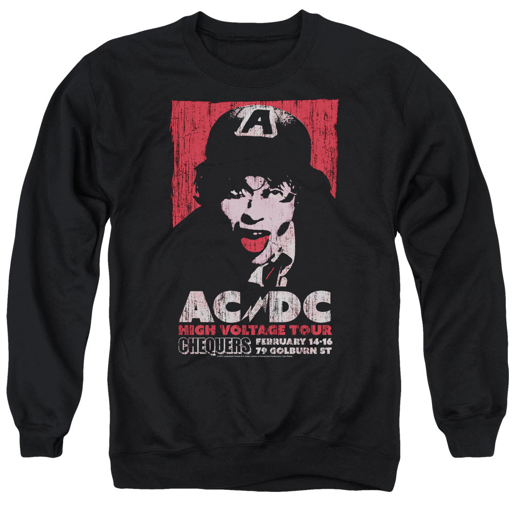 AC/DC High Voltage Live 1975 Mens Crewneck Sweatshirt Black T-Shirts, Hoodie | CiraTrend.com