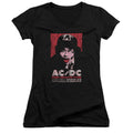 AC/DC High Voltage Live 1975 Junior Sheer Cap Sleeve V-Neck Womens T Shirt Black Hoodie, Sweatshirt | CiraTrend.com