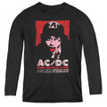 AC/DC High Voltage Live 1975 Womens Long Sleeve Shirt Black Hoodie, Sweatshirt | CiraTrend.com