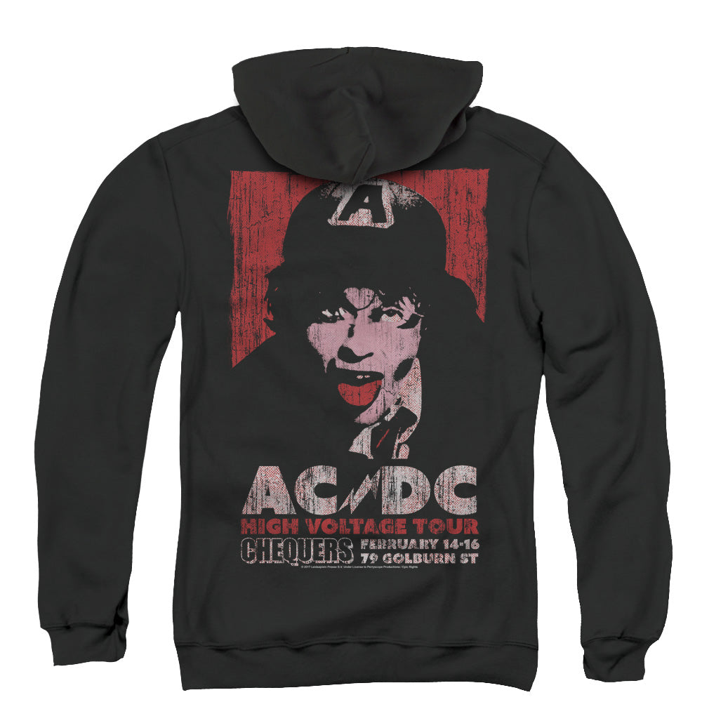 AC/DC High Voltage Live 1975 Back Print Zipper Mens Hoodie Black T-Shirts, Sweatshirt | CiraTrend.com (Image 3)