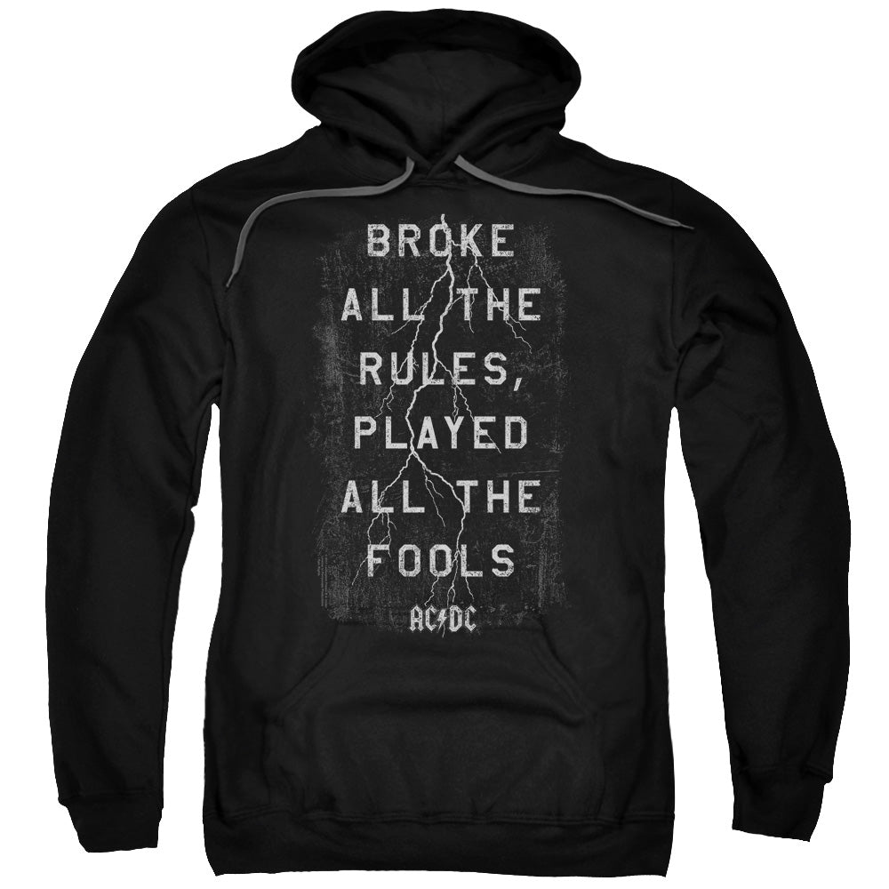 AC/DC Struck Mens Hoodie Black T-Shirts, Sweatshirt | CiraTrend.com
