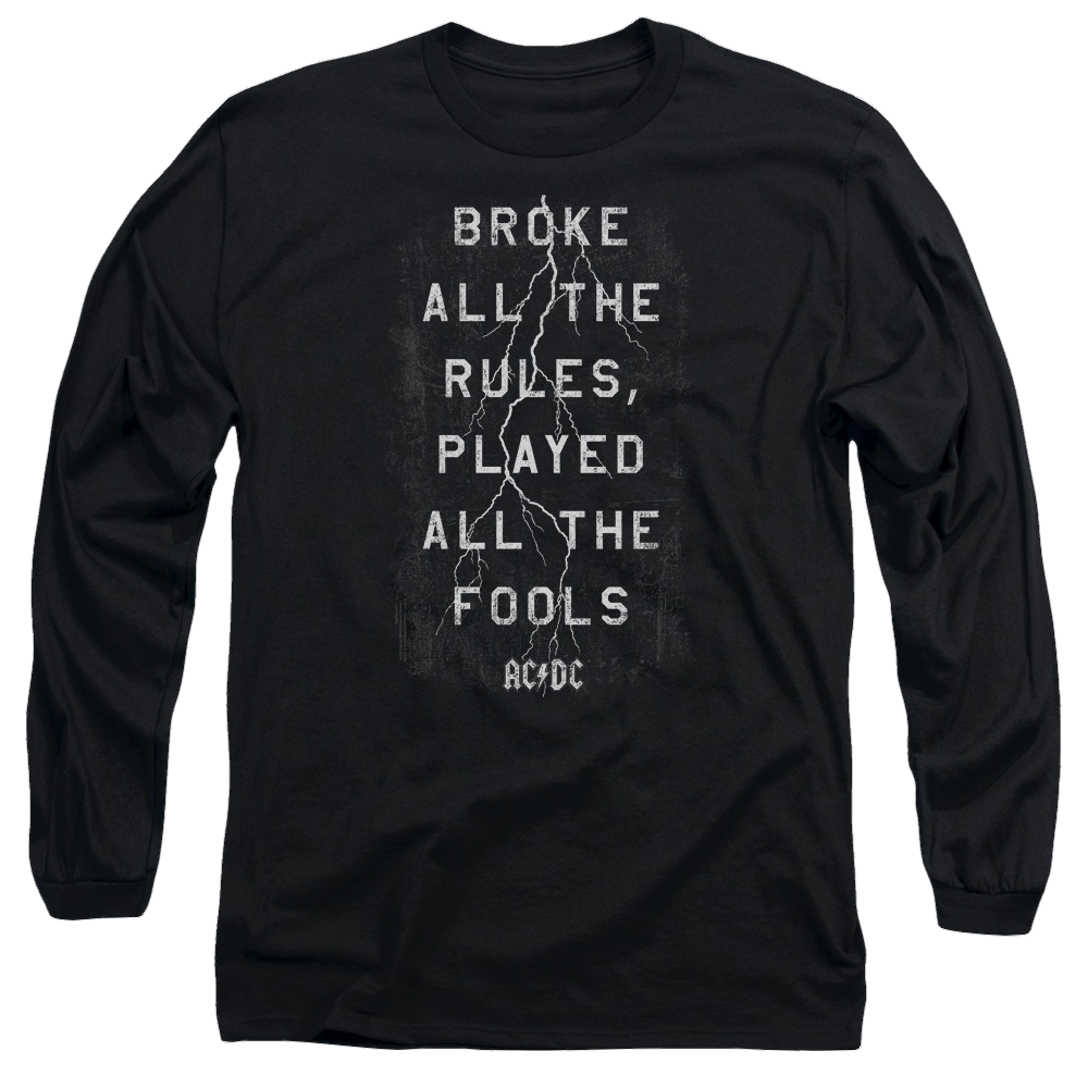 AC/DC Struck - Men's Long Sleeve T-Shirt Hoodie, Sweatshirt | CiraTrend.com