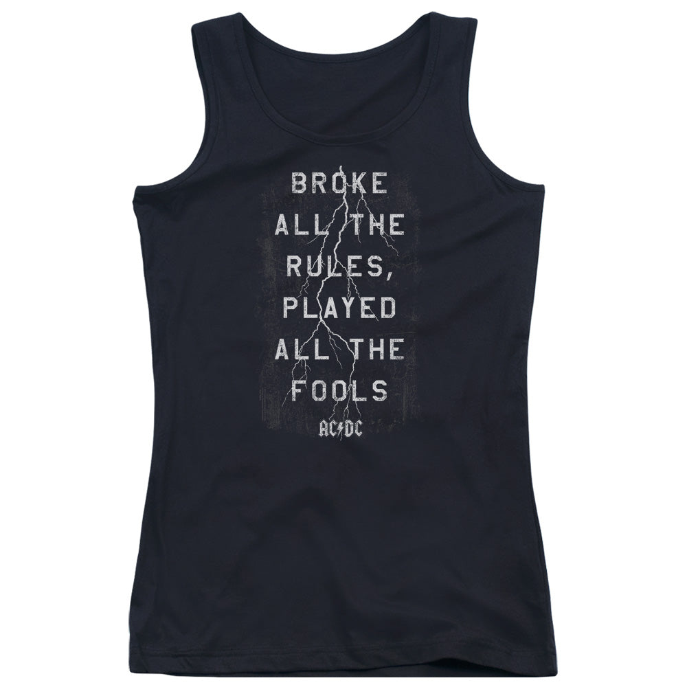 AC/DC Struck Womens Tank Top Shirt Black Hoodie, Sweatshirt | CiraTrend.com
