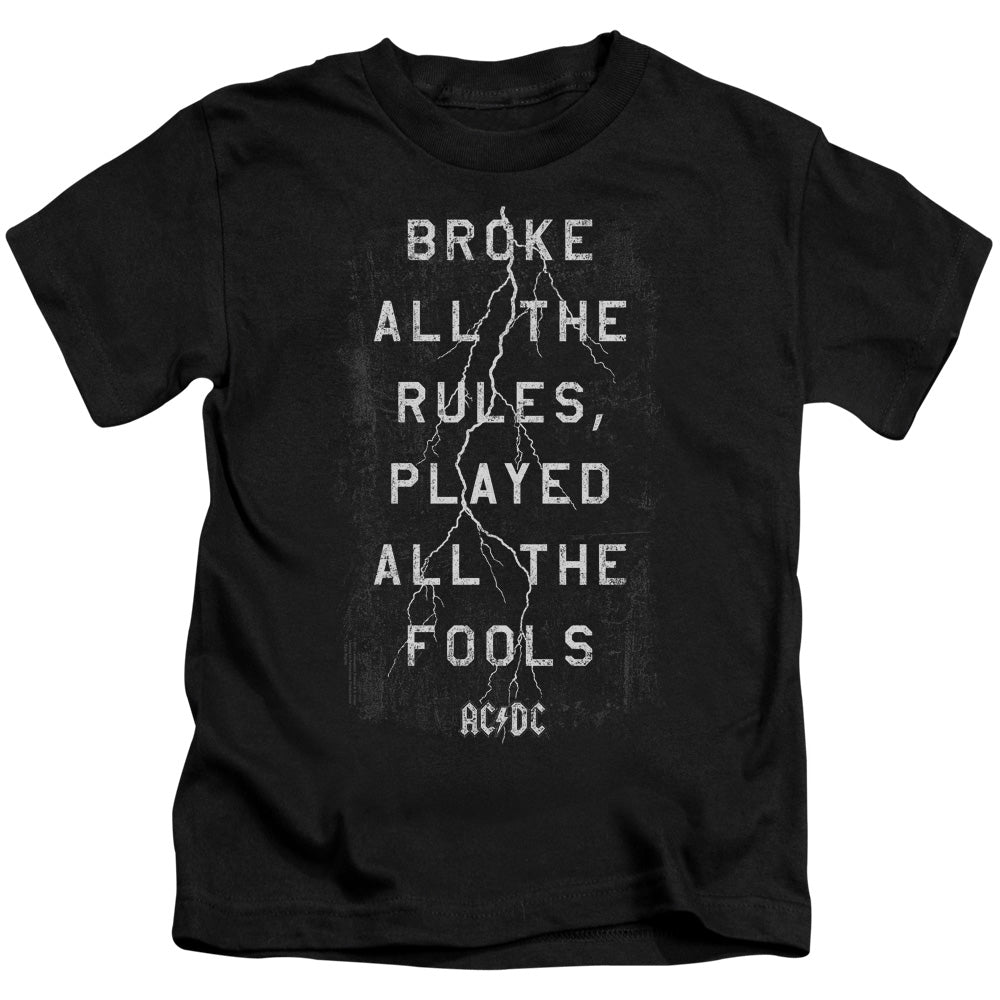 AC/DC Struck Juvenile Kids Youth T Shirt Black Hoodie, Sweatshirt | CiraTrend.com