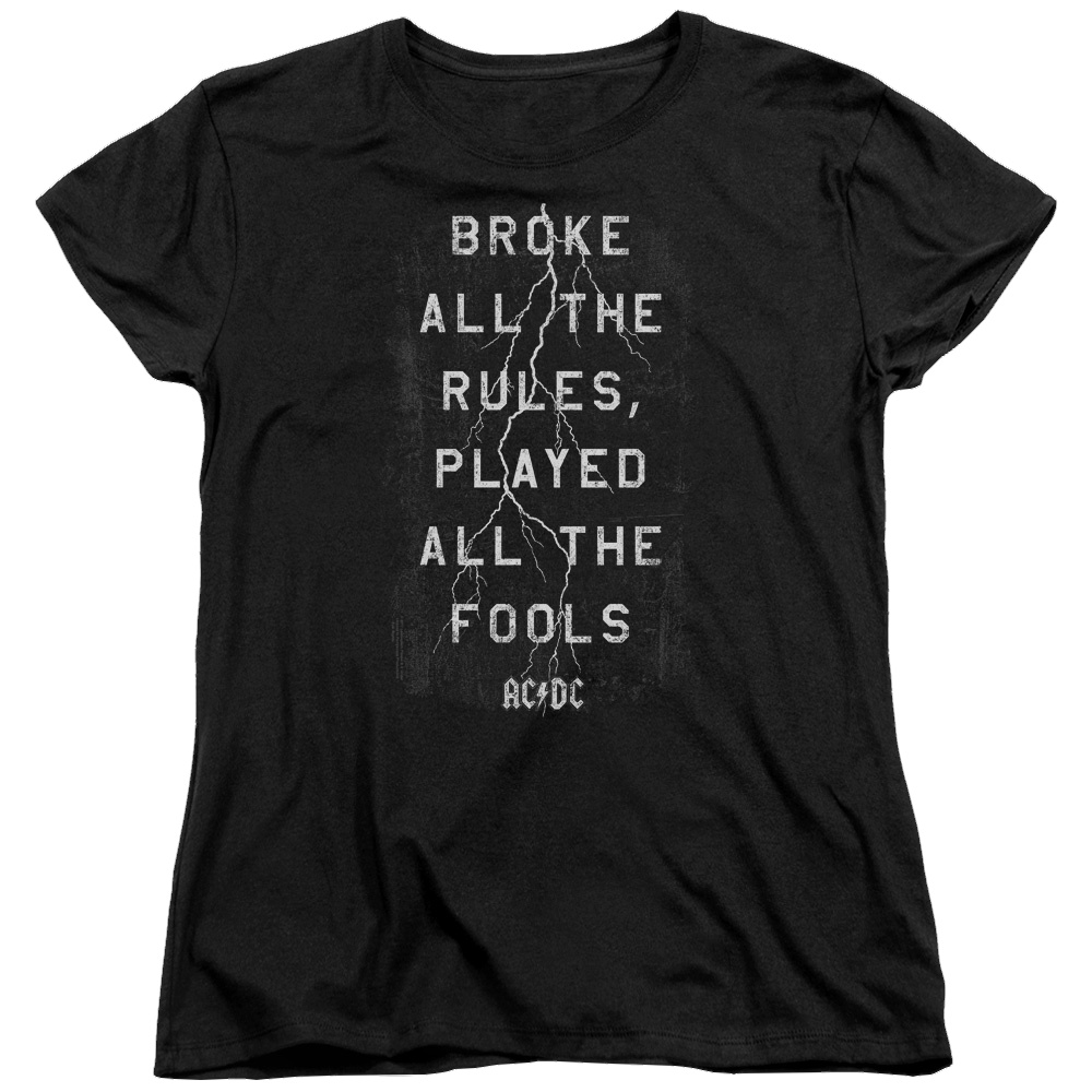 AC/DC Struck - Women's T-Shirt Hoodie, Sweatshirt | CiraTrend.com