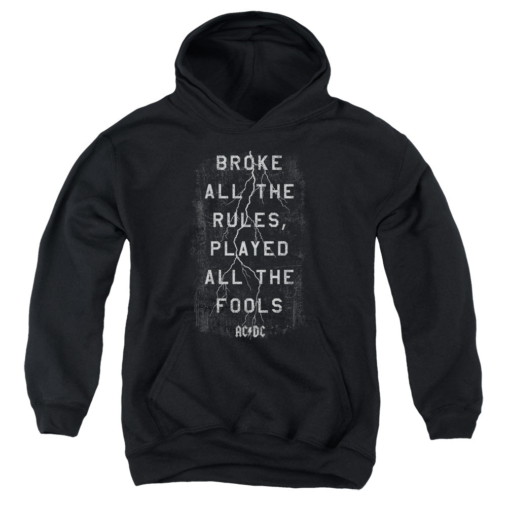 AC/DC Struck Kids Youth Hoodie Black T-Shirts, Sweatshirt | CiraTrend.com